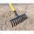 Falcon FRWH-10, Steel 10-Teeth Garden Rake with Steel Handle and Grip