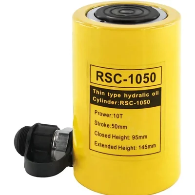 Hartley 10 Ton 2 Inch 50mm Stroke Single Acting Compact Hydraulic Cylinder Jack Ram RSC-1050