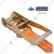 Safelift 10 ton 4 meter Ratchet Cargo Lashing Belt/Strap ,50mm Thickness Designed For Heavy-Duty Applications