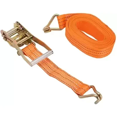Safelift 10 ton 5 meter Ratchet Cargo Lashing Belt/Strap ,50mm Thickness Designed For Heavy-Duty Applications