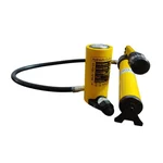 Nutronics 10 Ton Hydraulic Cylinders Jack With Hand Pump, 100 mm Maximum Stroke , ( RSC-10100+180 )
