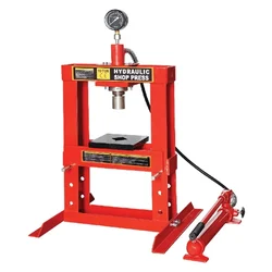 Heavy Duty 10 Ton Capacity Hydraulic Press With Gauge