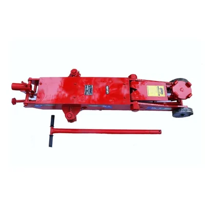 Classic 10-Ton Capacity Hydraulic Floor Trolley Jack for Heavy Vehicles - Maximum Lifting Height 538 mm