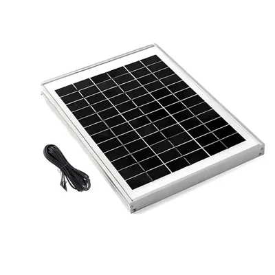 Solar Universe India 10W Polycrystalline Solar Panel with 3m Wire 