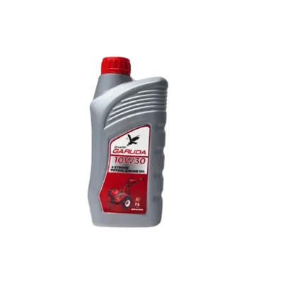 Sharp Garuda 10W30 4 Stroke Petrol Engine Oil, 1 Litre for Power weeder & Pumps
