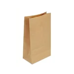 Horeca 10x5x14 Inch 2kg Capacity Pack of 100 Pcs Food Grade Square Bottom Paper Bags Eco-Friendly