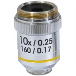 Cometek 10X Microscope Brass Objective Lens with Brass Caps for All Microscopes High Performance Blue Coated