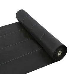 Siddhi 110 GSM Weed Mat | Suitable for Agriculture, Horticulture, Nursery and Cold Areas(Size-0.6 x 100 mtr)