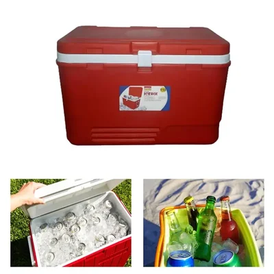 Aristro 110 Litre Insulated Ice Box, 8 to 10 hrs Cooling Support for Picnic, Outing and Medical Purposes