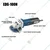 JRS Drive 110 mm 1100 Watt Angle Grinder, 11000 RPM (EDG-100N)
