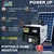 HPM 1100VA Solar Inverter With In-built Lithium Battery (PL-1450W)