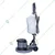 Heavy Duty 17 inch, 1100 W Single Disc Floor Scrubber & Polisher Machine with 1.5 HP Motor, 154 RPM Brush Speed
