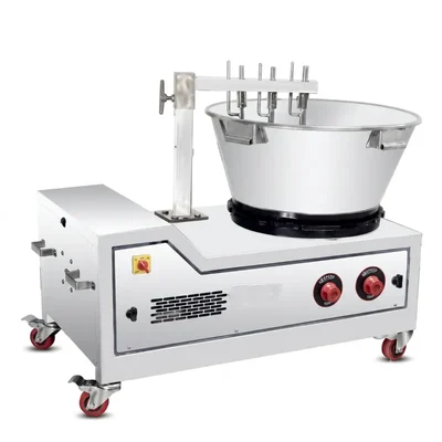 Megasun 1 H.P. Electric Motor 110 LTR Milk Mawa Khoya Making Machine Stainless Steel Body 51x32x39 Inch