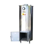 Surya Silver Ash Energy Efficient Stainless Steel Wood Fire Water Heater Boiler System 110L