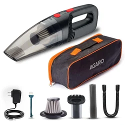 Agaro  Cordless Rechargeable Vacuum Cleaner for Car and Home Use, 5.5 Kpa Suction Power (HVC1081)