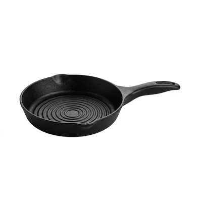 Premium Black Melamine Skillet of 11.5inch Serving Platter(Pack of 2)