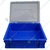 SINGHAL 11.5 Litres Plastic Crate with Lid, 400x300x110 mm