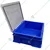SINGHAL 11.5 Litres Plastic Crate with Lid, 400x300x110 mm