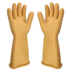 Crest Electrical Safety Gloves - 11 Kva Electrical Insulated, Latex 
