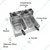  Commercial 5.5 Litre Double Electric Deep Fryer, 5 KW