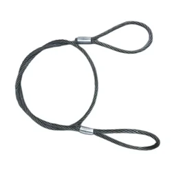 MAHADEV 11 mm 4 Meter Wire Rope Sling,1400 kg load capacity, 6x19 Steel Core For Lifting, Rigging, and Material Handling