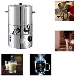 Commercial 12 Liter Electric Milk and Water Boiler Machine, 2400 watt 