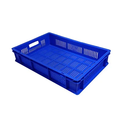 Aristo Pack of 3, 12 L, 500x325x100mm Closed with Handle Solid Plastic Crate, 53100 CH(Type-STP)