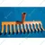 Heavy Duty 12 Teeth Hand Cultivator Garden Rake without Handle Pack of 2 Pieces