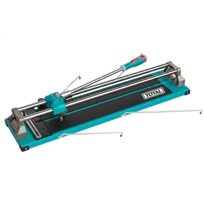 TOTAL 1200mm Tile Cutter with 14mm Max Cutting Thickness & Tungsten Carbide Ball Bearing Blade THT12001