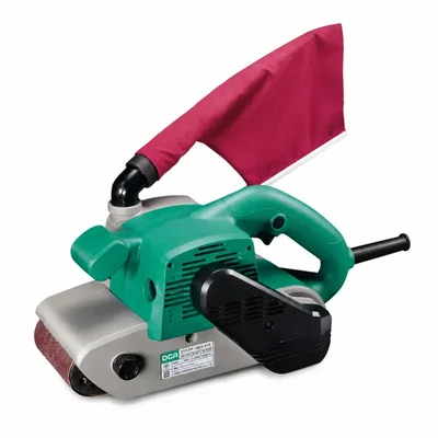 DCA 100x610mm 1200W 220V 500m/min Large Surface Wood Sanding Electric Heavy Duty Belt Sander AST610