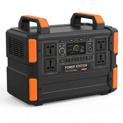 Genuine Power 1200W Portable Power Station 1008Wh LiFePO4 Inverter for Home Backup & Camping with MPPT Solar Charger T11