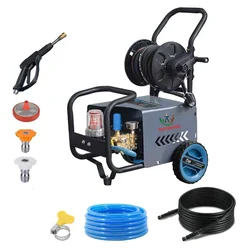 Sprayman 120 Bar, 2200 W, 10 lpm Trolley Type High Pressure Washer With Accessories (SPPW-105)