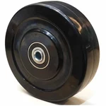 Heavy Duty 125 x 38 MM / 5 x 1.5 Inch ER Conuctive Wheel With Ball Bearing 