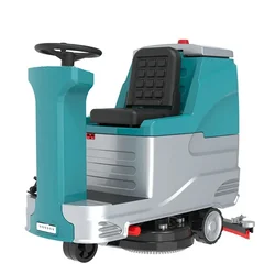 Kruger 120 Litre Solution Tank, 800 mm Working Width Ride On Automatic Scrubber Driers With 1 Year Warranty (KV-130)