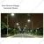 120 Lens LED Motion Sensor Solar Waterproof Street Light of 5V, 25W Solar Panel with Remote