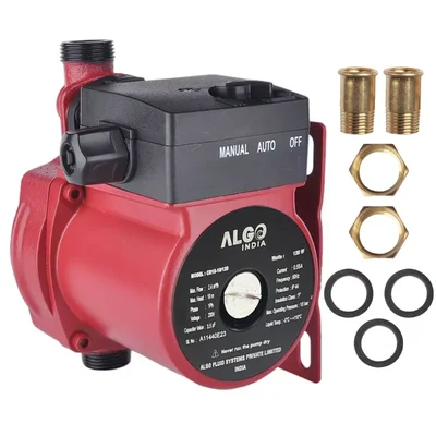 Algo 120 Watt 3/4inch 40 LPM Automatic Hot & Cold Water Circulator & Booster Pump With 1 Year Warranty (CR15-10/120)