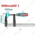 Total 120x500 mm F-Clamp with 450Kg Max Clamp Force (THT1321203)