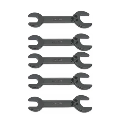 12-14 mm Drop Forged Chrome Plated Gas Spanner (Pack of5 )