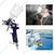 Flymax 0.8 mm Nozzle Size HVLP Spray Gun, 125 ml Cup Capacity (H-2000)