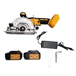 Premium Quality 125 mm 21V Cordless Circular Saw With Battery, Charger & Accessories, 8000 RPM