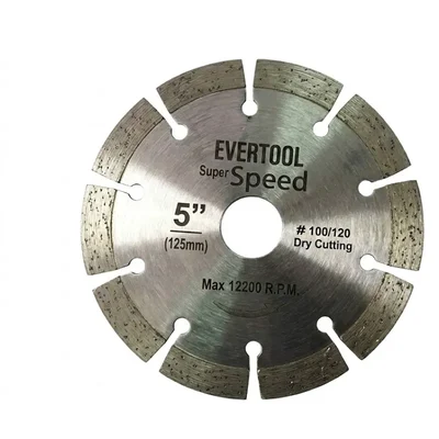 EVERTOOL 125mm 5" Gold Series Marble Cutting Blade Pack of 10 Pcs