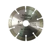 EVERTOOL 125mm 5" Gold Series Marble Cutting Blade Pack of 10 Pcs