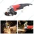 Forte 125 mm (5 Inch) Waterproof Angle Grinder With Accessories, 1400 W & 9300 RPM (FAG 125-14) (6 Month Warranty)