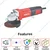 Forte 125 mm (5 Inch) Waterproof Angle Grinder With Accessories, 860 W & 11000 RPM (FAG 125-8) (6 Month Warranty)