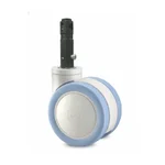 Heavy Duty 150 kg Load Capacity 5 inch (125 mm) Medical Bed PU Caster Wheel with Double Ball Bearing