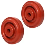 Heavy Duty 5 inch Red S Type Wheel - Pack of 5