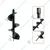 Zeyang 12 Inch Single Spiral Auger Bit For 2 Stroke & 4 Stroke For Earth Auger/ Post Hole Digger Machine, EA-041