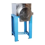 Semi-Automatic 12 Inch Flour Mill/Pulverizer Machine/Masala Grinder Without Motor, Stainless Steel Body