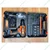Heavy Duty 10 mm Cordless Drill Driver Kit with Rechargeable Battery Charger and Drill Bits for Home and Professional Use