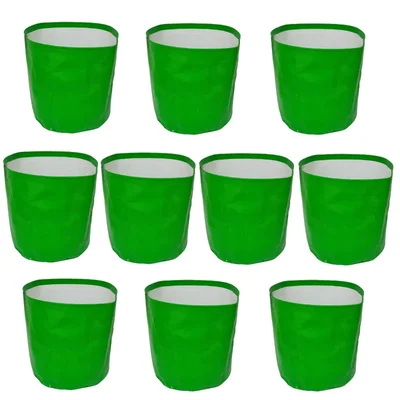 Siddhi 350 GSM 12 x 12 inch HDPE Grow Bag for Home, Garden and Nursery (Pack of 10 pieces)